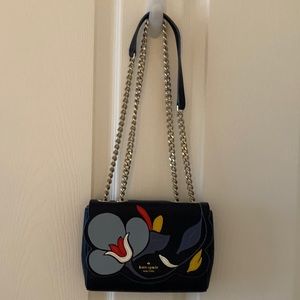 Kate Spade leather vibrantly  colored mini bag.  Only used once.